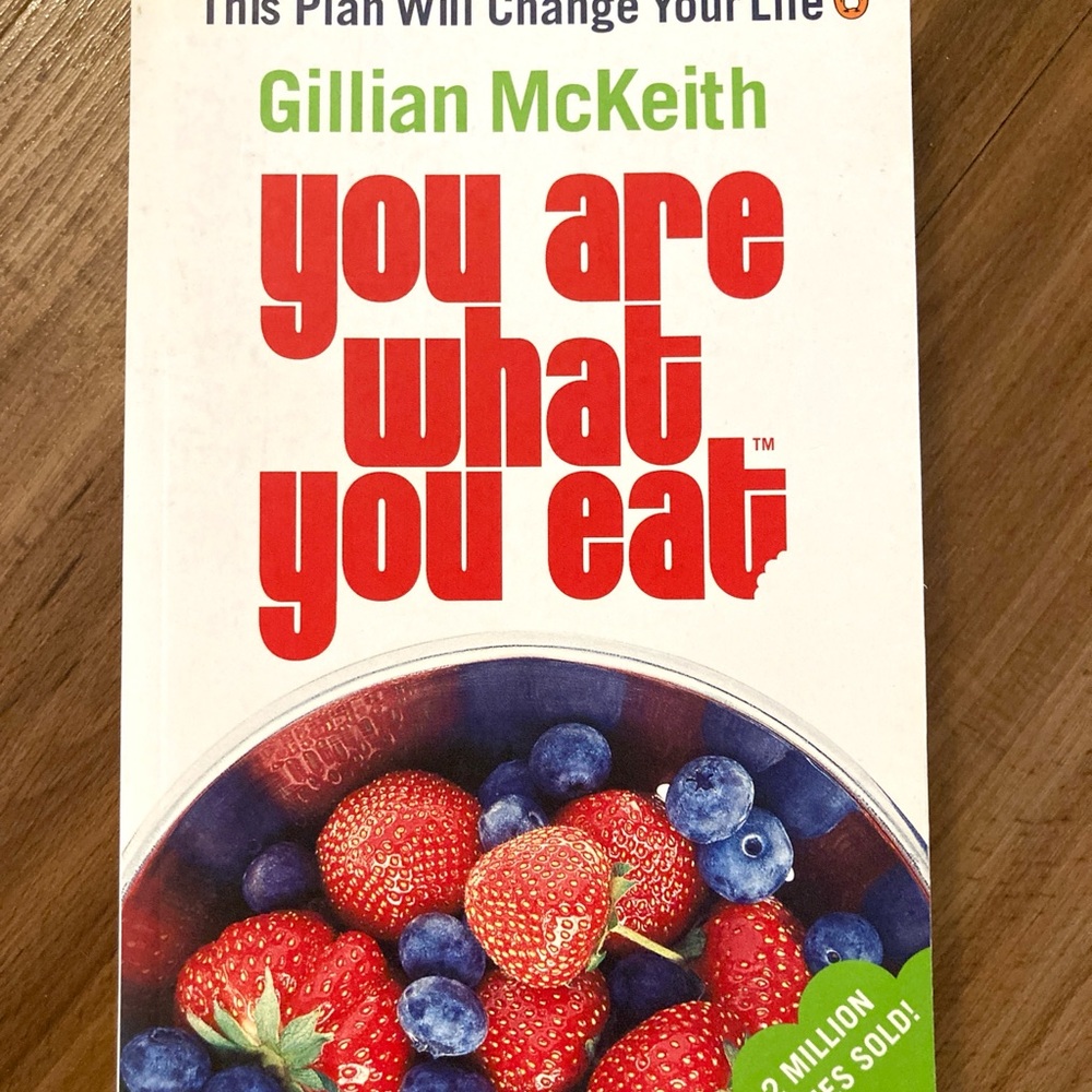 You Are What You Eat Book by Gillian McKeith Healthy Rating Lifestyle Nutrition